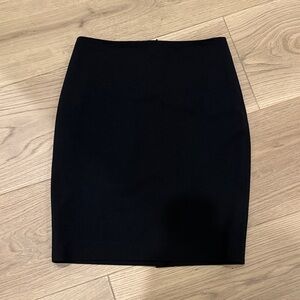Theory Classic Black Pencil Skirt